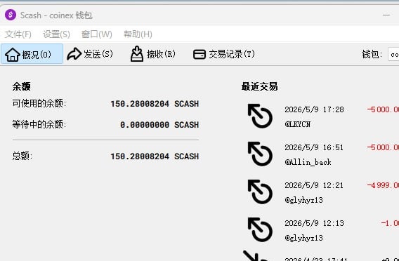 SCASH统计图表 2026-05-12